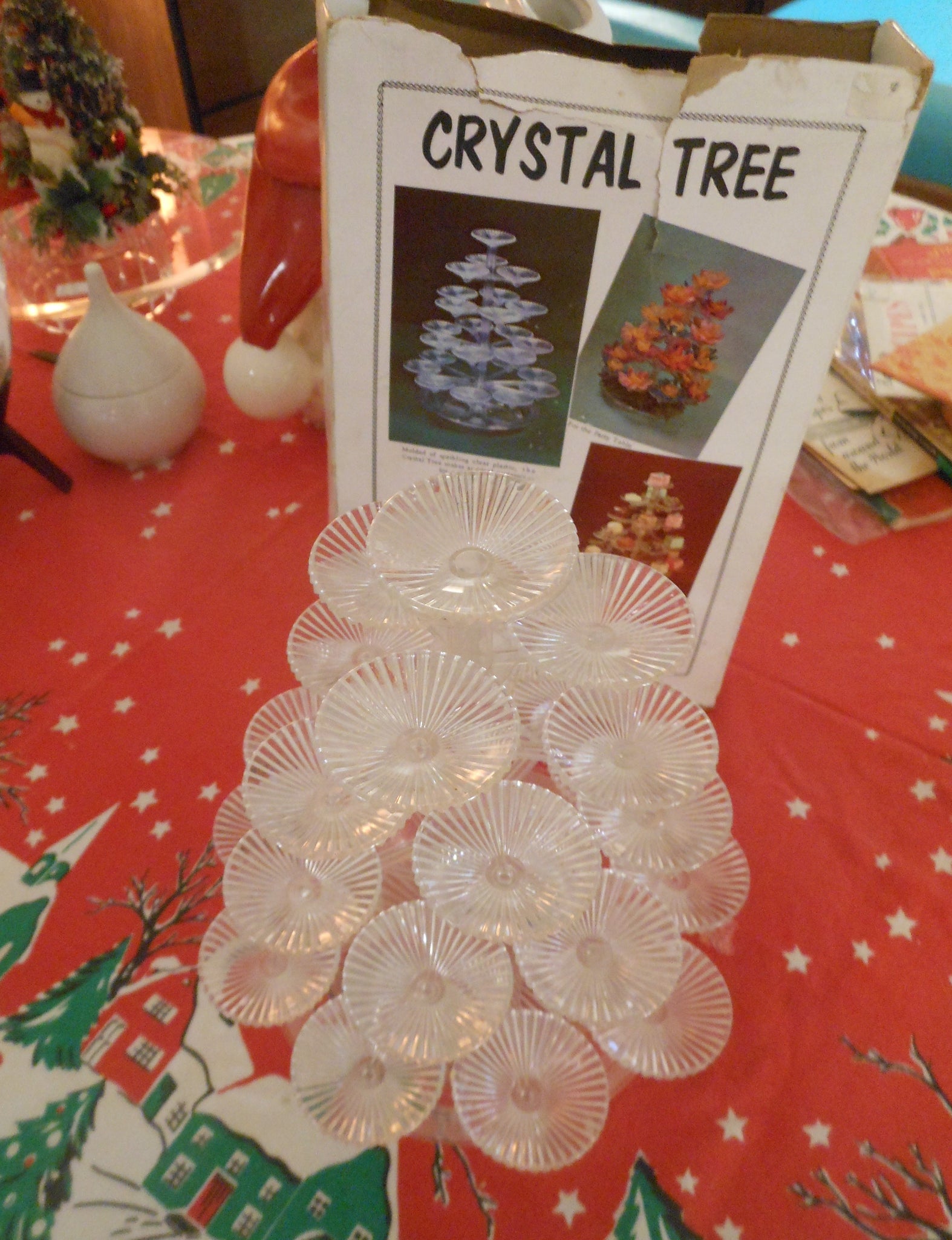 Holiday Crystal Decorative Tree