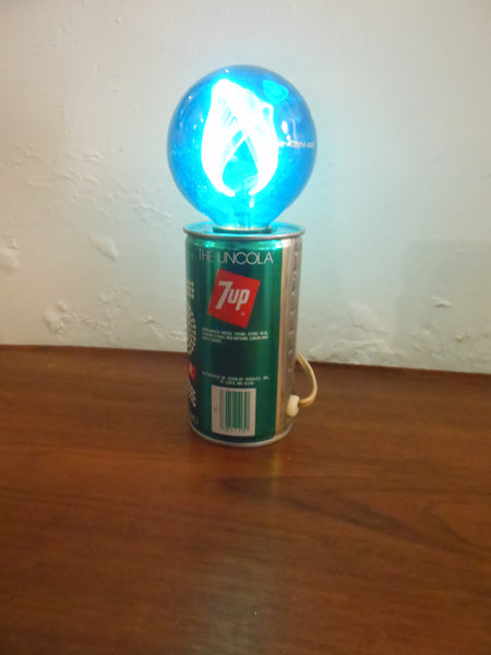 7 Up Novelty Can Light and Flicker Bulb