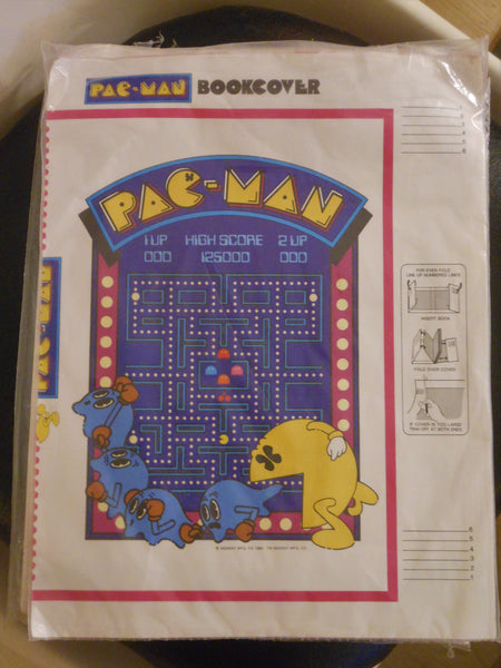 1980's Pac-Man Book Covers