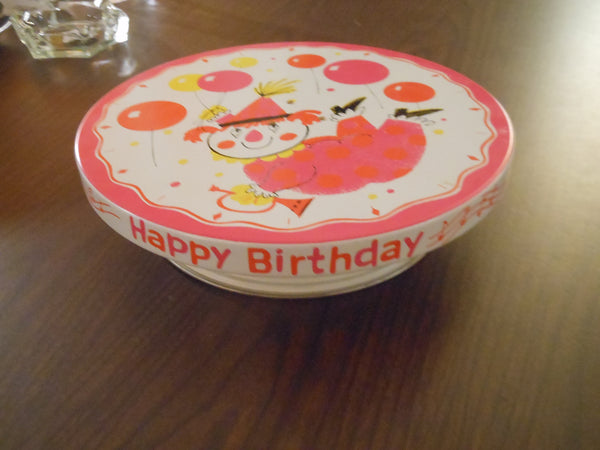 Happy Birthday Musical Cake Plate