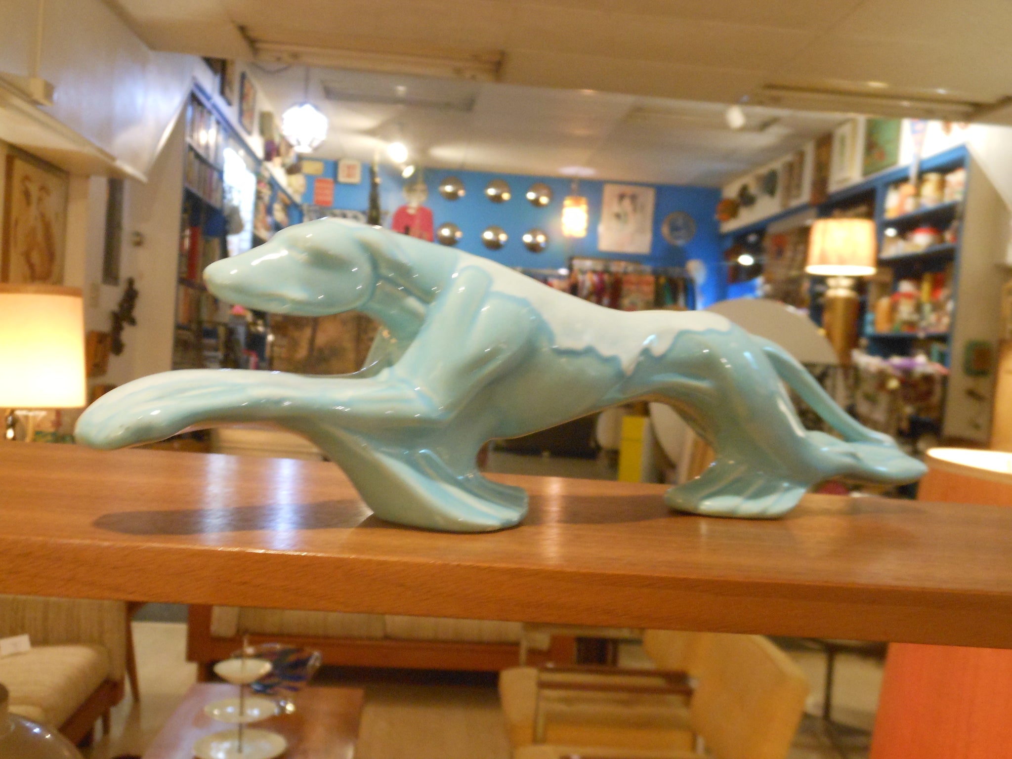  Haeger パンサー グレイハウンド　陶器プランター セット Royal Haeger Greyhound Planter – Retro on 8th