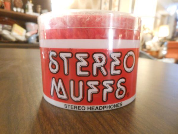 Vintage Stereo Muffs Headphones