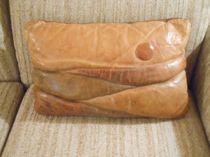 Vintage Leather Pillows