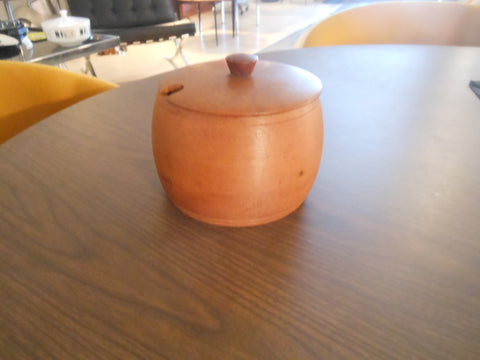 Stako Teak and Glass Container