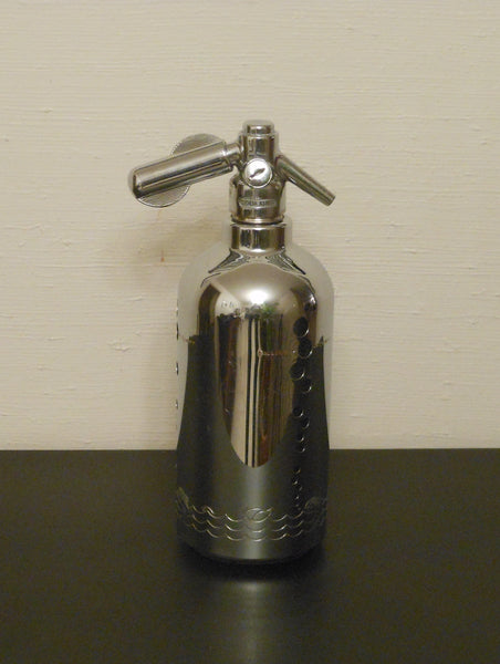 Art Deco Chrome Soda King Seltzer Syphon