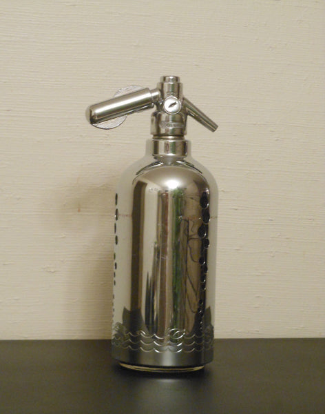 Art Deco Chrome Soda King Seltzer Syphon