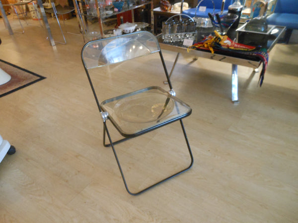Giancarlo Piretti for Castelli Plia Lucite Folding Chair