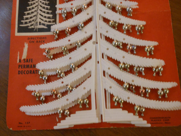 Vintage Plastic Christmas Tree Centerpiece