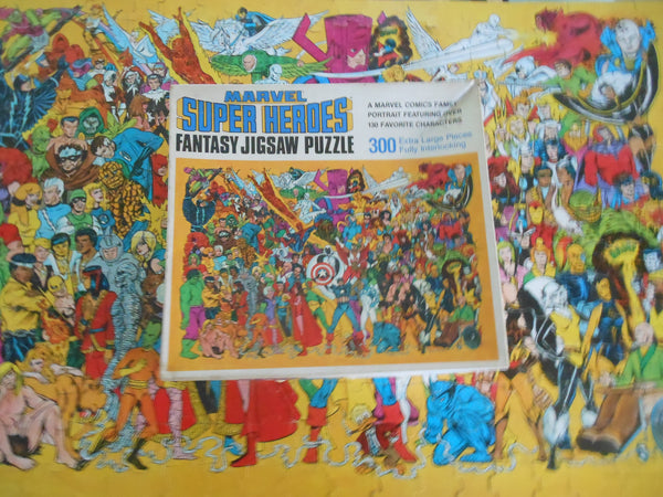 1983 Marvel Super Heroes Fantasy Jigsaw