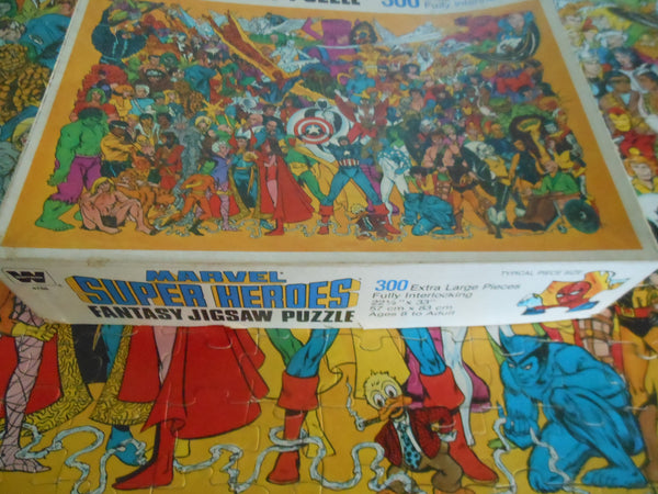 1983 Marvel Super Heroes Fantasy Jigsaw