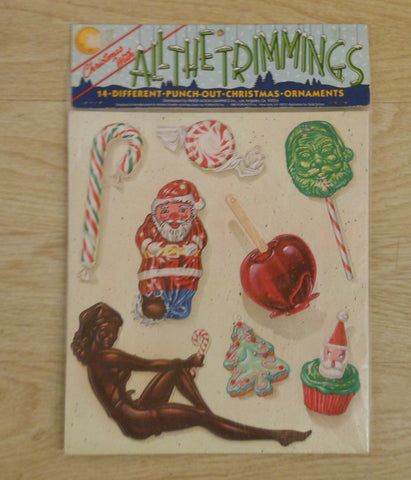 "All the Trimmings" Vintage Xmas Ornaments