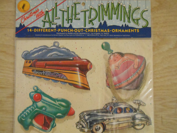 "All the Trimmings" Vintage Xmas Ornaments