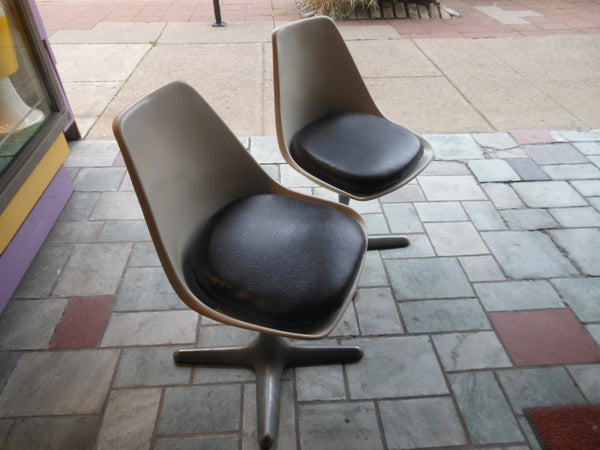 Pair Burke Tulip Chairs