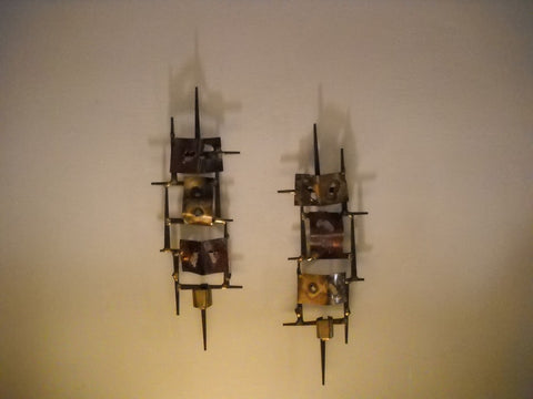 Brutal Metal Wall Sconces