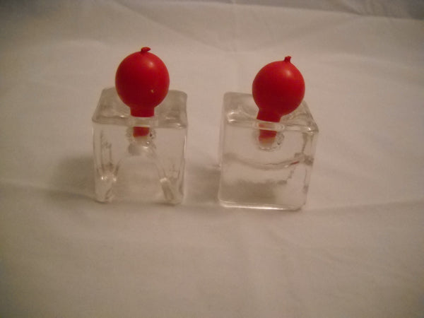 Modern Glass Candle Holders / Napkin Rings