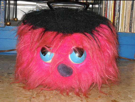 60s モケモケレコードケース　マイペットモンスターFuzzy Monster Fuzzy Monster Disc-Go 45 Record Holder – Retro on 8th