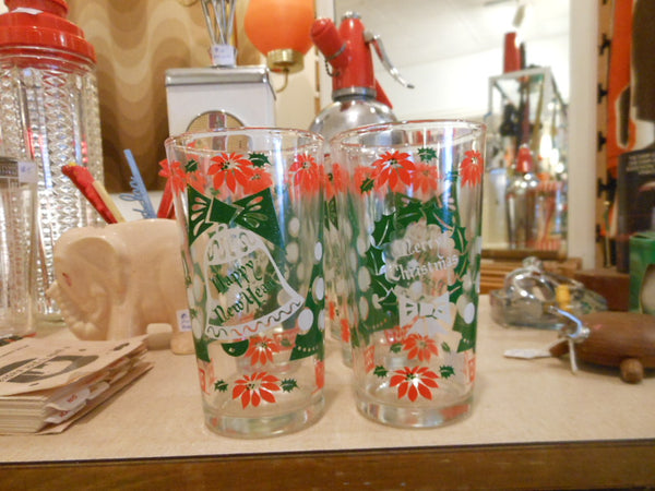 Set of 6 Holiday Glasses