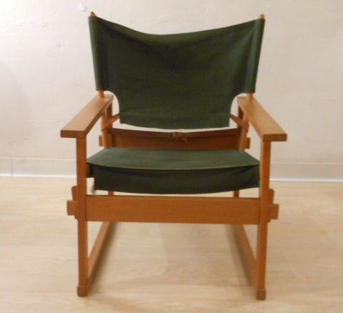 Poul Hundevad Canvas Safari Chair