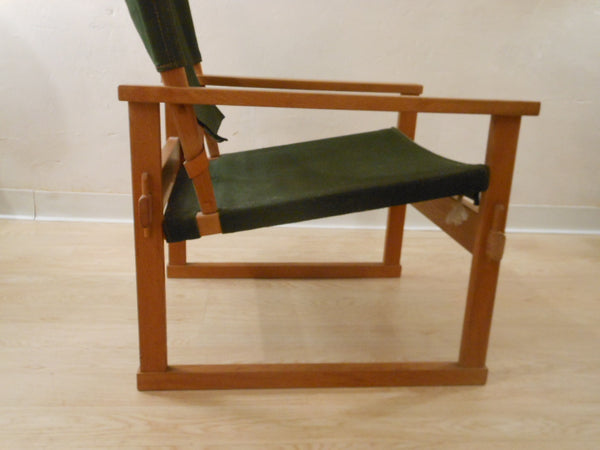 Poul Hundevad Canvas Safari Chair