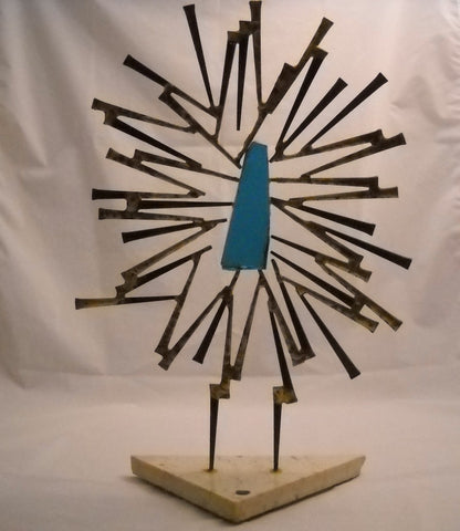 Modern Mixed Media Sculpture