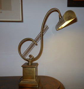 Brass Piano Light
