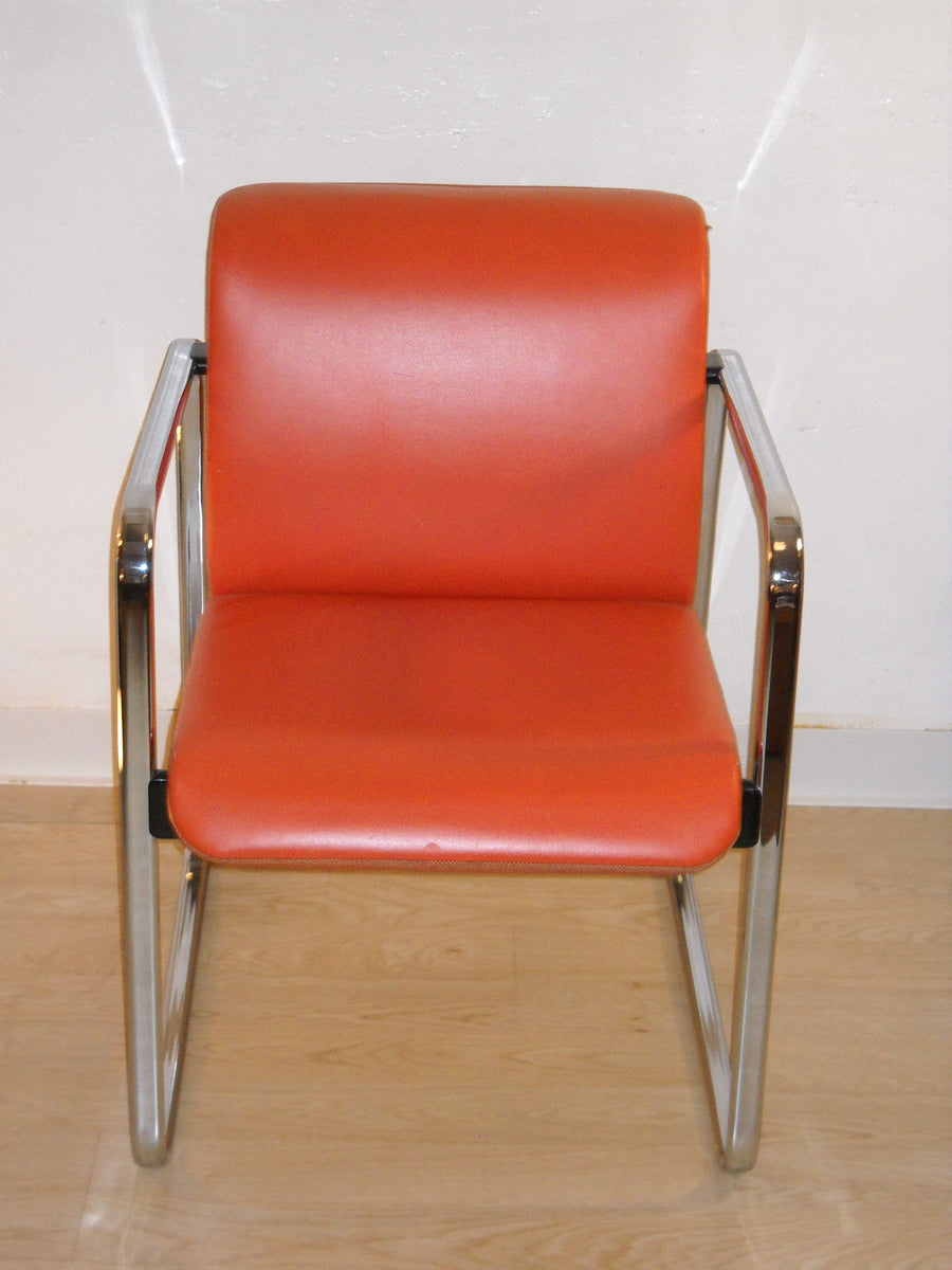 Modern Tubular Chrome Armchair - Peter Protzman for Herman Miller ...