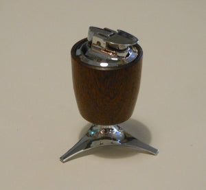 Ronson Walnut Table Lighter