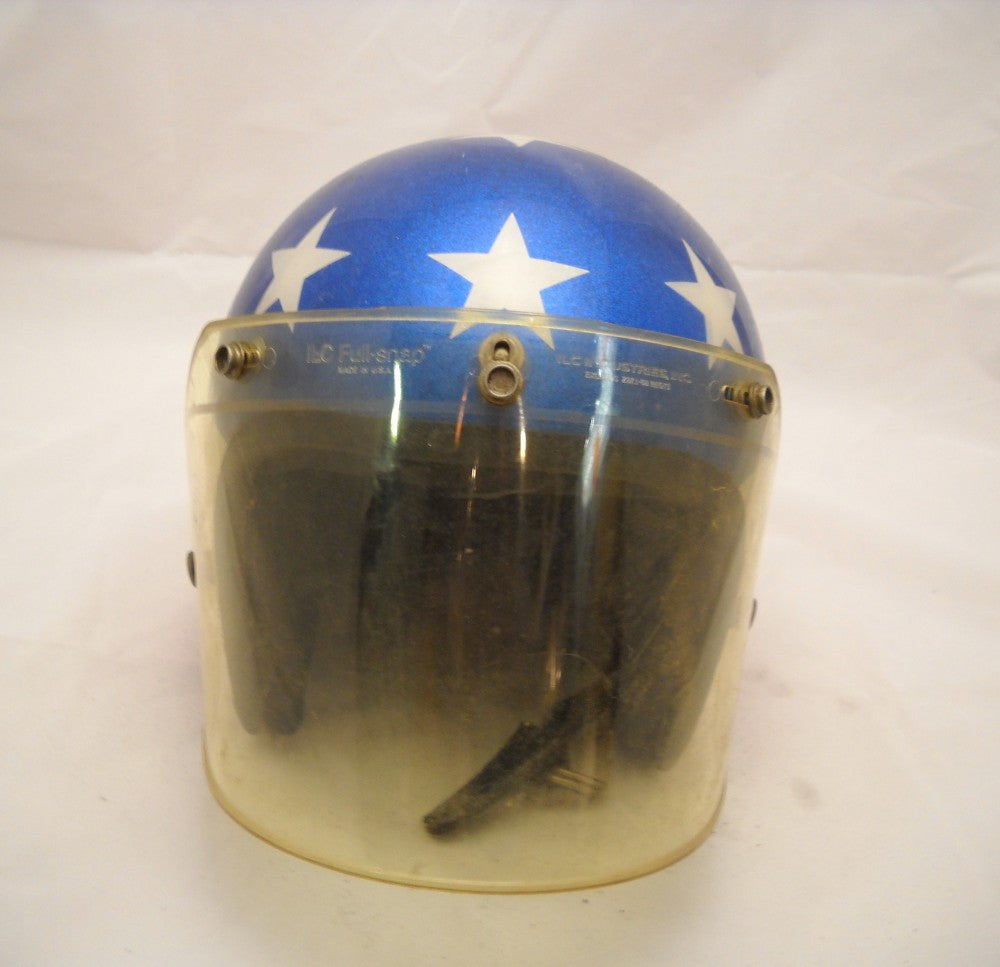 Vintage Stars and Stripes Motorcycle Helmet – Retro on 8th Vintage Stars and Stripes Motorcycle Helmet – Retro on 8th